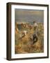 'Tying the Sheaves', 1902, (1923)-George Clausen-Framed Giclee Print