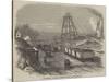 Tyldesley Colliery, Scene of the Late Explosion-null-Stretched Canvas