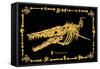 Tylosaurus-ALI Chris-Framed Stretched Canvas