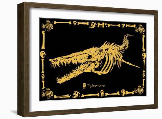 Tylosaurus-ALI Chris-Framed Giclee Print