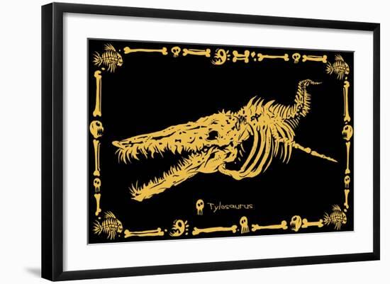 Tylosaurus-ALI Chris-Framed Giclee Print