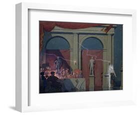 Tyltyl turns the Diamond in The Palace of Luxury-Frederick Cayley Robinson-Framed Giclee Print