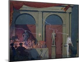 Tyltyl turns the Diamond in The Palace of Luxury-Frederick Cayley Robinson-Mounted Giclee Print