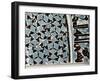 Tympan en incrustations de céramique bleue-null-Framed Giclee Print