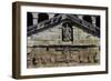 Tympanum with Statue, Main Entrance to Collegiate Church of Santillana Del Mar-null-Framed Giclee Print
