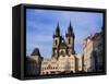 Tyn Church, Prague, Czech Republic-Jonathan Hodson-Framed Stretched Canvas