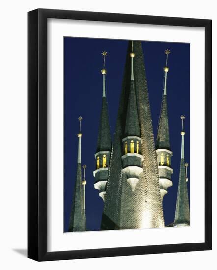 Tyn Church, Prague, Czech Republic-Sergio Pitamitz-Framed Photographic Print