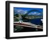 Tyne and Swing Bridges, Newcastle-Upon-Tyne, United Kingdom-Neil Setchfield-Framed Photographic Print