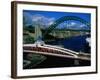 Tyne and Swing Bridges, Newcastle-Upon-Tyne, United Kingdom-Neil Setchfield-Framed Photographic Print