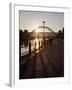 Tyne Bridge at Sunset, Spanning the River Tyne Between Newcastle and Gateshead, Tyne and Wear, Engl-Mark Sunderland-Framed Photographic Print