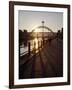 Tyne Bridge at Sunset, Spanning the River Tyne Between Newcastle and Gateshead, Tyne and Wear, Engl-Mark Sunderland-Framed Photographic Print