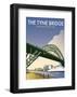 Tyne Bridge - Dave Thompson Contemporary Travel Print-Dave Thompson-Framed Giclee Print