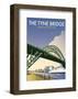 Tyne Bridge - Dave Thompson Contemporary Travel Print-Dave Thompson-Framed Giclee Print