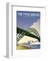 Tyne Bridge - Dave Thompson Contemporary Travel Print-Dave Thompson-Framed Giclee Print