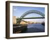 Tyne Bridge from the Swing Bridge, Newcastle Upon Tyne, Tyne and Wear, England, United Kingdom, Eur-Mark Sunderland-Framed Photographic Print