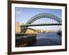 Tyne Bridge from the Swing Bridge, Newcastle Upon Tyne, Tyne and Wear, England, United Kingdom, Eur-Mark Sunderland-Framed Photographic Print