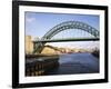 Tyne Bridge from the Swing Bridge, Newcastle Upon Tyne, Tyne and Wear, England, United Kingdom, Eur-Mark Sunderland-Framed Photographic Print