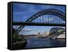 Tyne Bridge, Newcastle Upon Tyne, Tyne and Wear, England, United Kingdom-James Emmerson-Framed Stretched Canvas