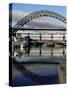 Tyne Bridge, Newcastle Upon Tyne, Tyne and Wear, England, United Kingdom-James Emmerson-Stretched Canvas