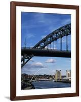 Tyne Bridge, Newcastle Upon Tyne, Tyne and Wear, England, United Kingdom-James Emmerson-Framed Photographic Print
