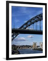 Tyne Bridge, Newcastle Upon Tyne, Tyne and Wear, England, United Kingdom-James Emmerson-Framed Photographic Print