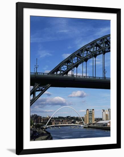 Tyne Bridge, Newcastle Upon Tyne, Tyne and Wear, England, United Kingdom-James Emmerson-Framed Photographic Print