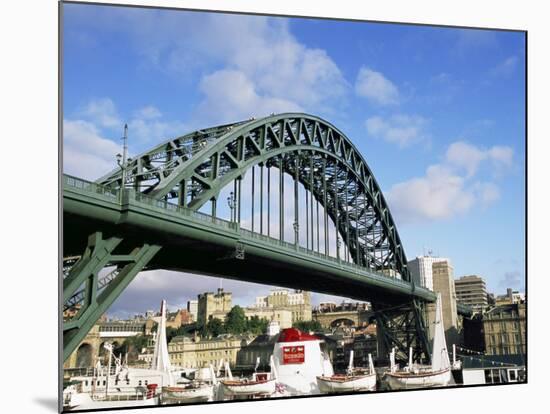 Tyne Bridge, Newcastle Upon Tyne, Tyne and Wear, England, United Kingdom-James Emmerson-Mounted Photographic Print
