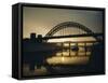 Tyne Bridge, Newcastle-Upon-Tyne, Tyneside, England, UK, Europe-Geoff Renner-Framed Stretched Canvas