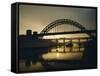 Tyne Bridge, Newcastle-Upon-Tyne, Tyneside, England, UK, Europe-Geoff Renner-Framed Stretched Canvas