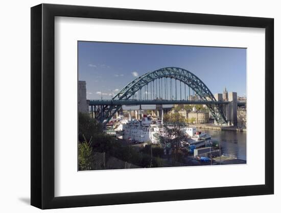 Tyne Bridge, Newcastle Upon Tyne, Tyneside, England, United Kingdom-James Emmerson-Framed Photographic Print