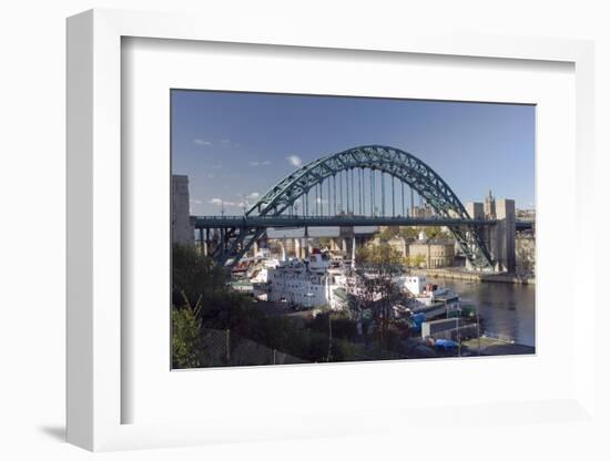 Tyne Bridge, Newcastle Upon Tyne, Tyneside, England, United Kingdom-James Emmerson-Framed Photographic Print