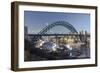 Tyne Bridge, Newcastle Upon Tyne, Tyneside, England, United Kingdom-James Emmerson-Framed Photographic Print