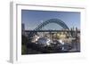 Tyne Bridge, Newcastle Upon Tyne, Tyneside, England, United Kingdom-James Emmerson-Framed Photographic Print