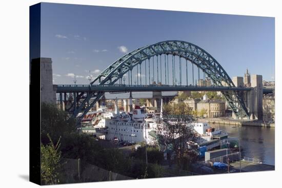 Tyne Bridge, Newcastle Upon Tyne, Tyneside, England, United Kingdom-James Emmerson-Stretched Canvas