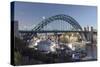 Tyne Bridge, Newcastle Upon Tyne, Tyneside, England, United Kingdom-James Emmerson-Stretched Canvas