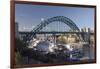 Tyne Bridge, Newcastle Upon Tyne, Tyneside, England, United Kingdom-James Emmerson-Framed Photographic Print