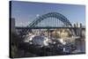 Tyne Bridge, Newcastle Upon Tyne, Tyneside, England, United Kingdom-James Emmerson-Stretched Canvas