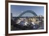 Tyne Bridge, Newcastle Upon Tyne, Tyneside, England, United Kingdom-James Emmerson-Framed Photographic Print