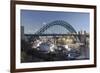 Tyne Bridge, Newcastle Upon Tyne, Tyneside, England, United Kingdom-James Emmerson-Framed Photographic Print