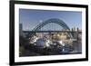 Tyne Bridge, Newcastle Upon Tyne, Tyneside, England, United Kingdom-James Emmerson-Framed Photographic Print