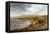 Tynemouth from Cullercoats-John Wilson Carmichael-Framed Stretched Canvas