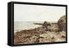 Tynemouth from Sharpness Point-James Henry Cleet-Framed Stretched Canvas