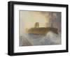 Tynemouth Pier: North-East Wind, 1866 (W/C)-Alfred William Hunt-Framed Giclee Print