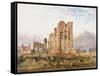 Tynemouth Priory, East End, 1878-John Storey-Framed Stretched Canvas