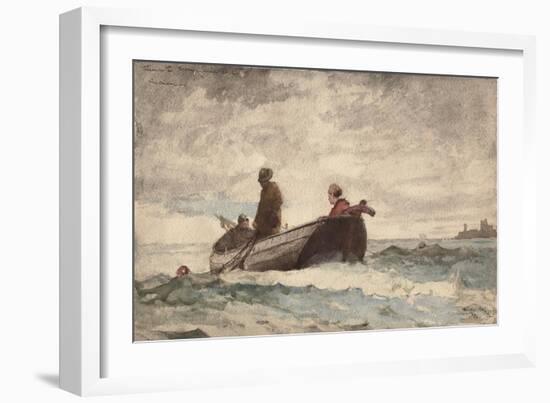 Tynemouth Priory, England, 1881-Winslow Homer-Framed Giclee Print