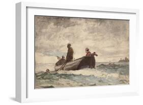 Tynemouth Priory, England, 1881-Winslow Homer-Framed Giclee Print