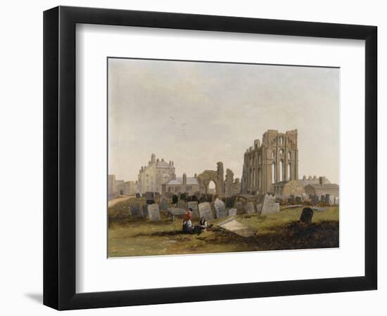 Tynemouth Priory from the East, 1845-John Wilson Carmichael-Framed Giclee Print