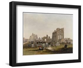 Tynemouth Priory from the East, 1845-John Wilson Carmichael-Framed Giclee Print