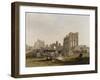 Tynemouth Priory from the East, 1845-John Wilson Carmichael-Framed Giclee Print