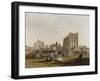 Tynemouth Priory from the East, 1845-John Wilson Carmichael-Framed Giclee Print